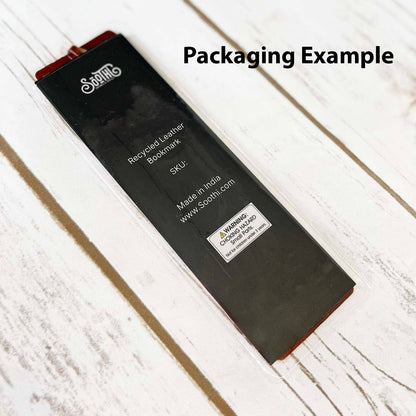 Containers Of Creativity - Quote Leather Bookmarks