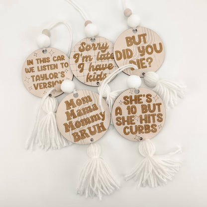 Hits Curbs - Mirror Adornment