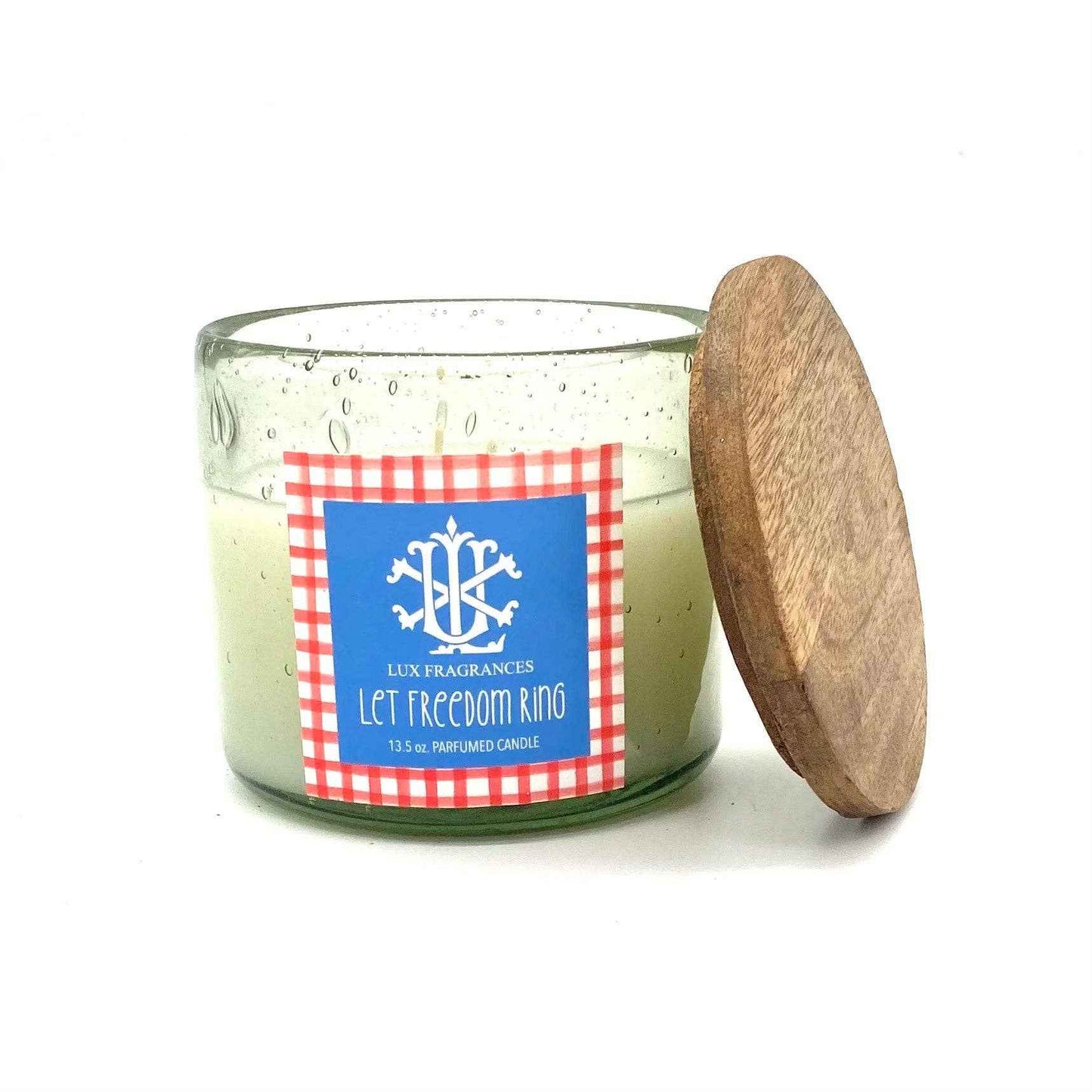 Patriotic Collection Variety Pack 12 oz Clear Glass Candle