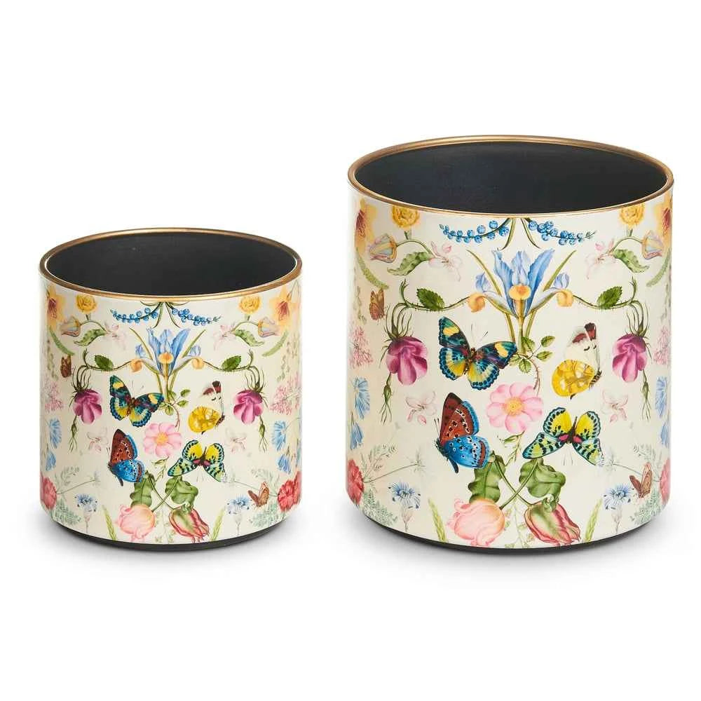 6.5" Botanical Flight Containers Set of 2