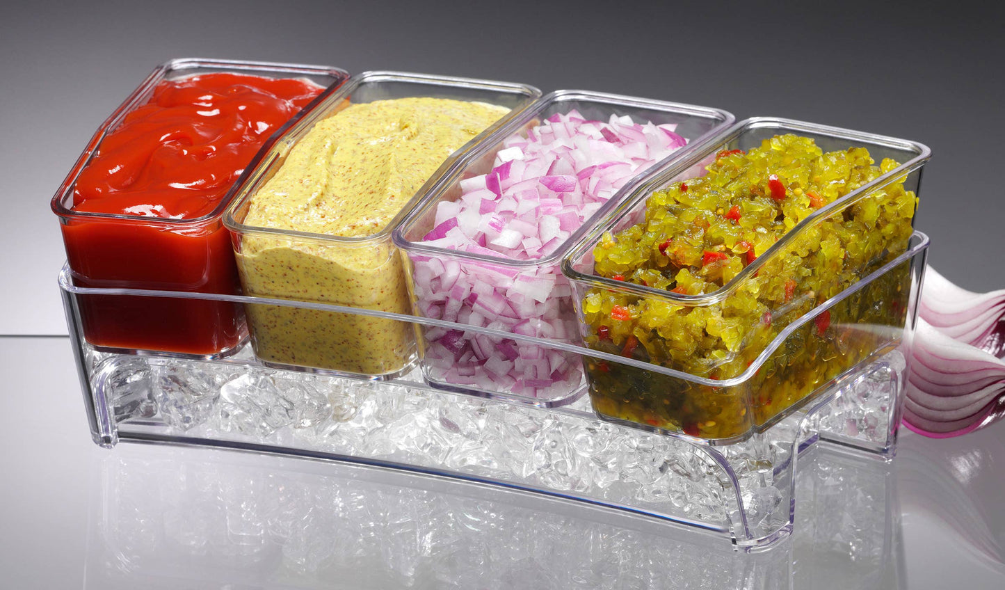 Condiment Bar On Ice™ Retail Sleeve