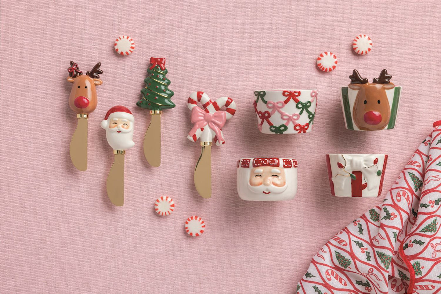 Christmas Tree Figural Cheese Spreader, view 2