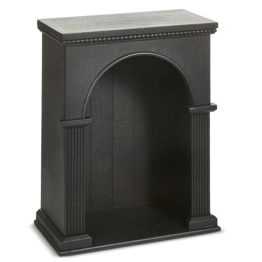 16" Black Curio Cabinet