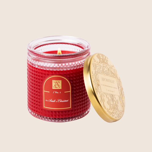The Smell of Christmas® - Textured Glass Candle