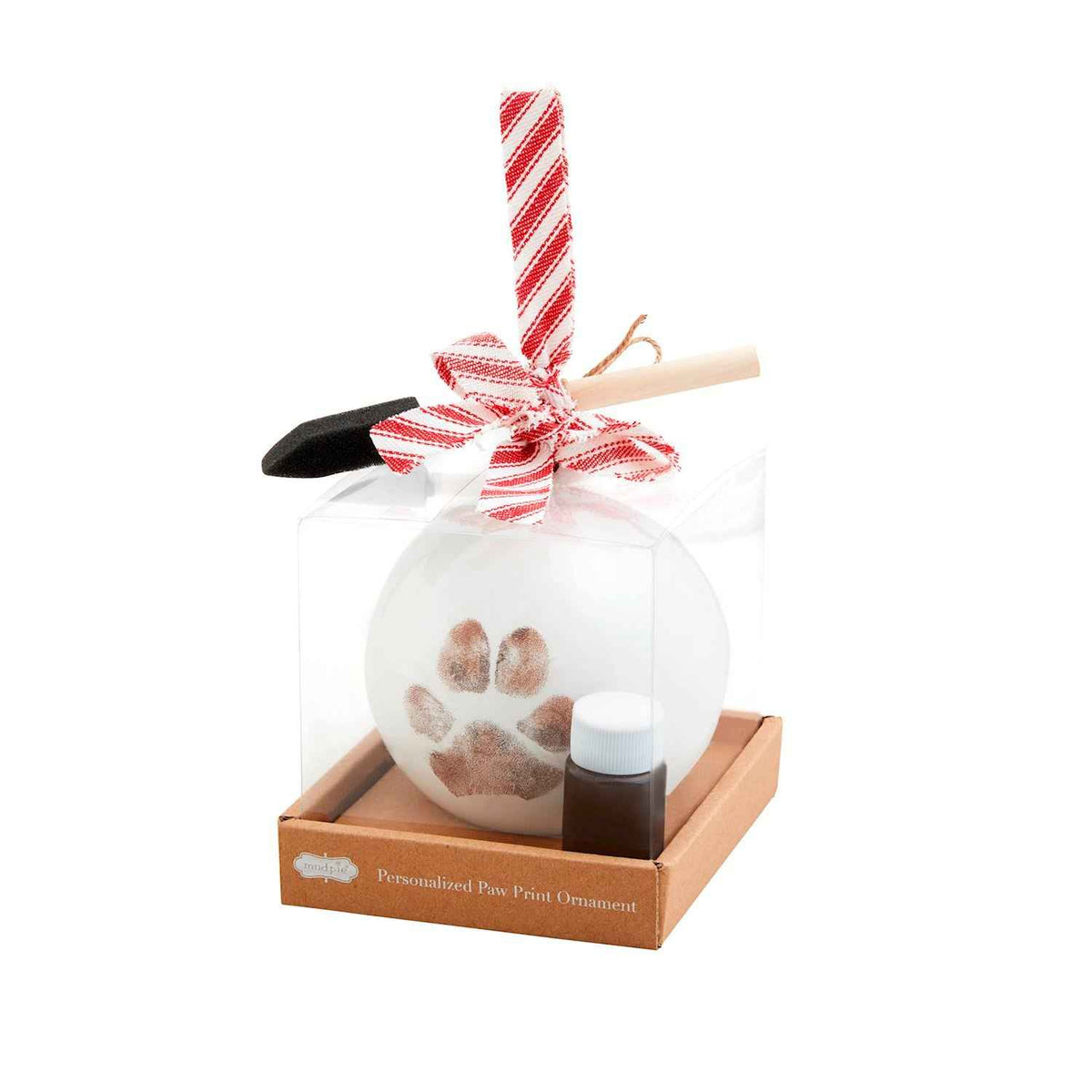Paw Print Ceramic Ornament Kit