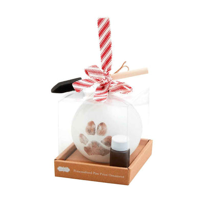 Paw Print Ceramic Ornament Kit