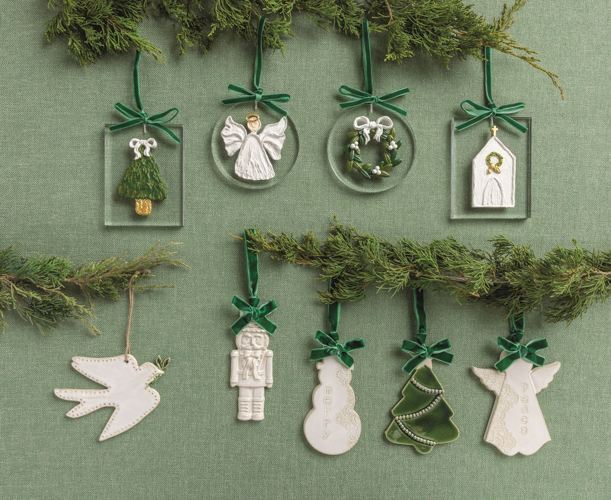 Turtle Dove Ceramic Ornament, view 3