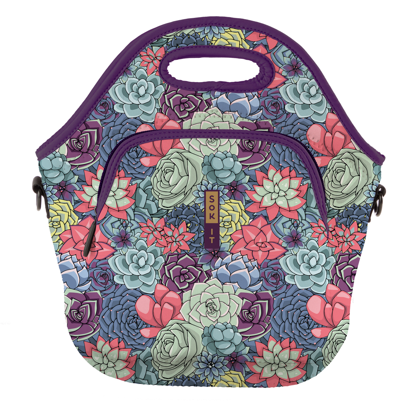 Sok-It - LunchTote XL - Succulents
