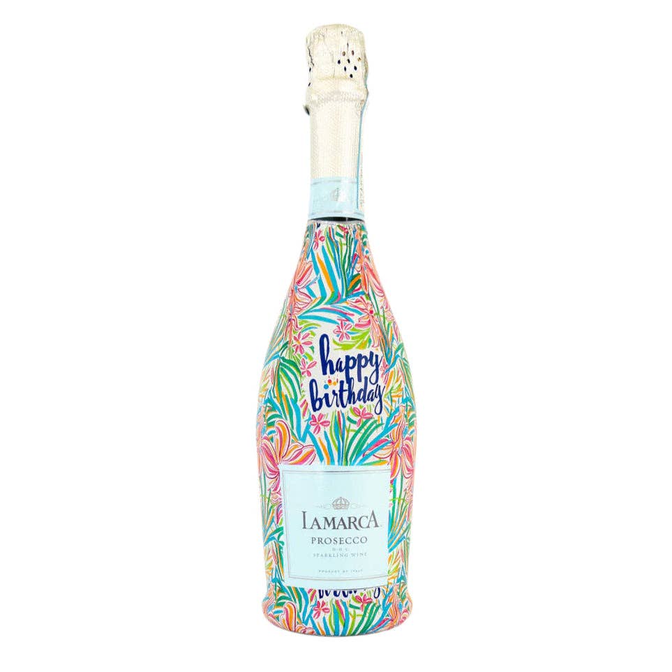 Beau Bottles - Beau Bottles Feliz Cumpleaños Floral - Colección Prosecco