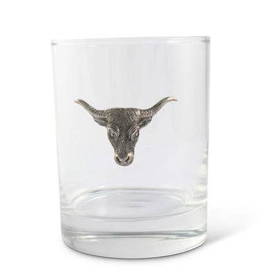 Long Horn Double Old Fashion Bar Glass