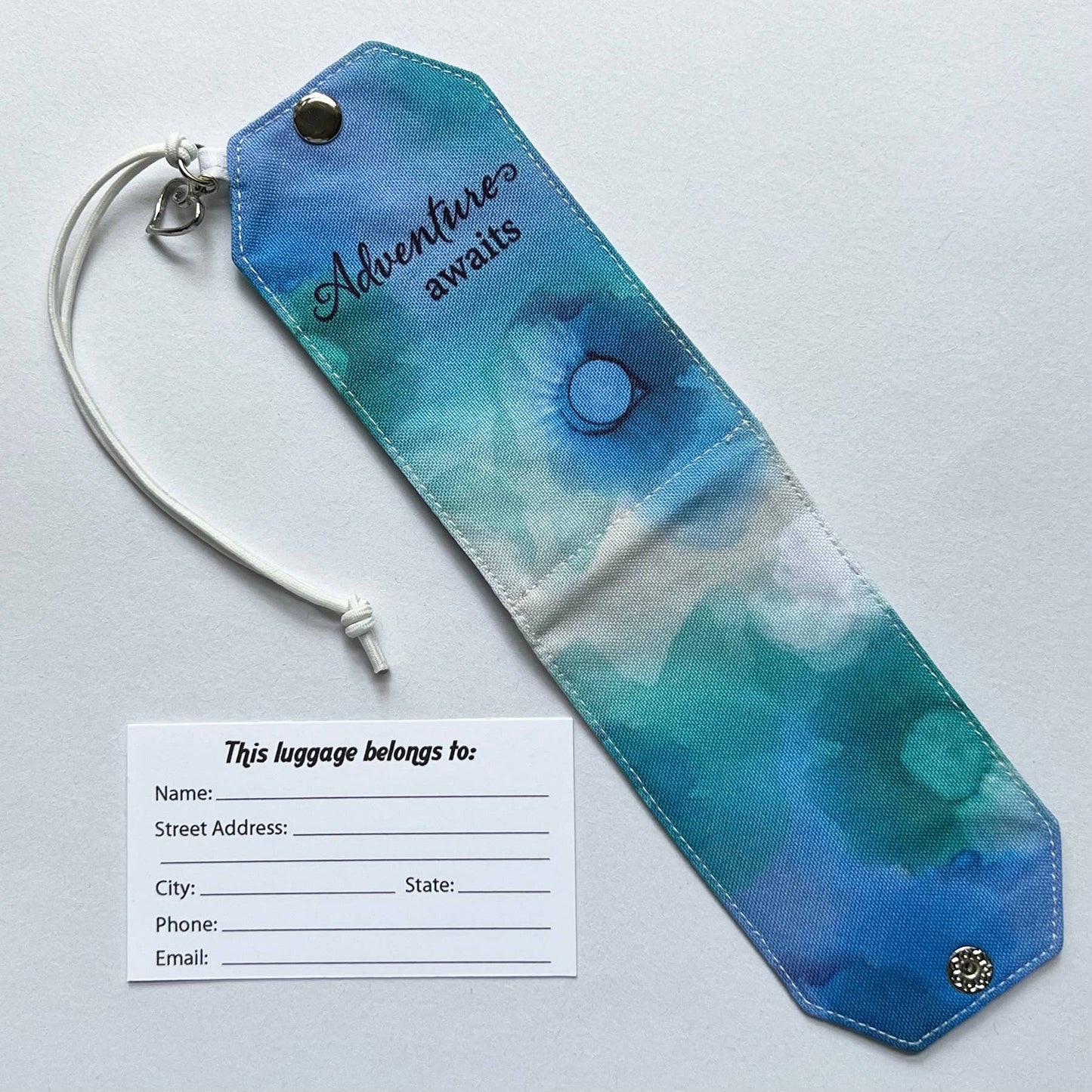 Travel with Faith Fashion Luggage Tags