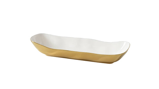 Bread Tray Gold Trim