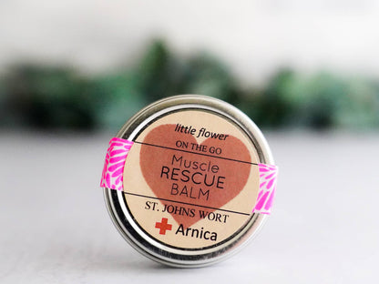 The Little Flower Soap Co - Valentines Day Muscle or Skin Rescue Balm Tins