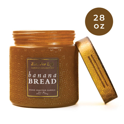 A Cheerful Giver - Zest For Life Candle (28oz.) - Banana Bread