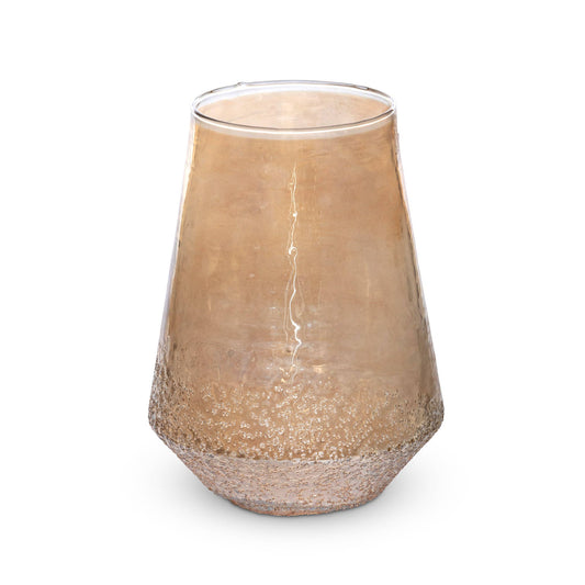 Park Hill Collection Amber Luster Teardrop Vase, Large