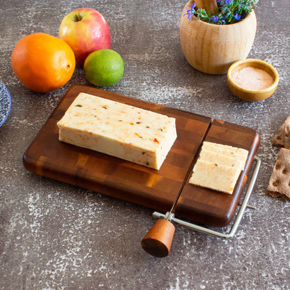 Rock & Branch® Acacia Charcuterie Board with Cheese Slicer