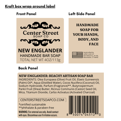 New Englander Summer Handmade Soap Bar - 4oz