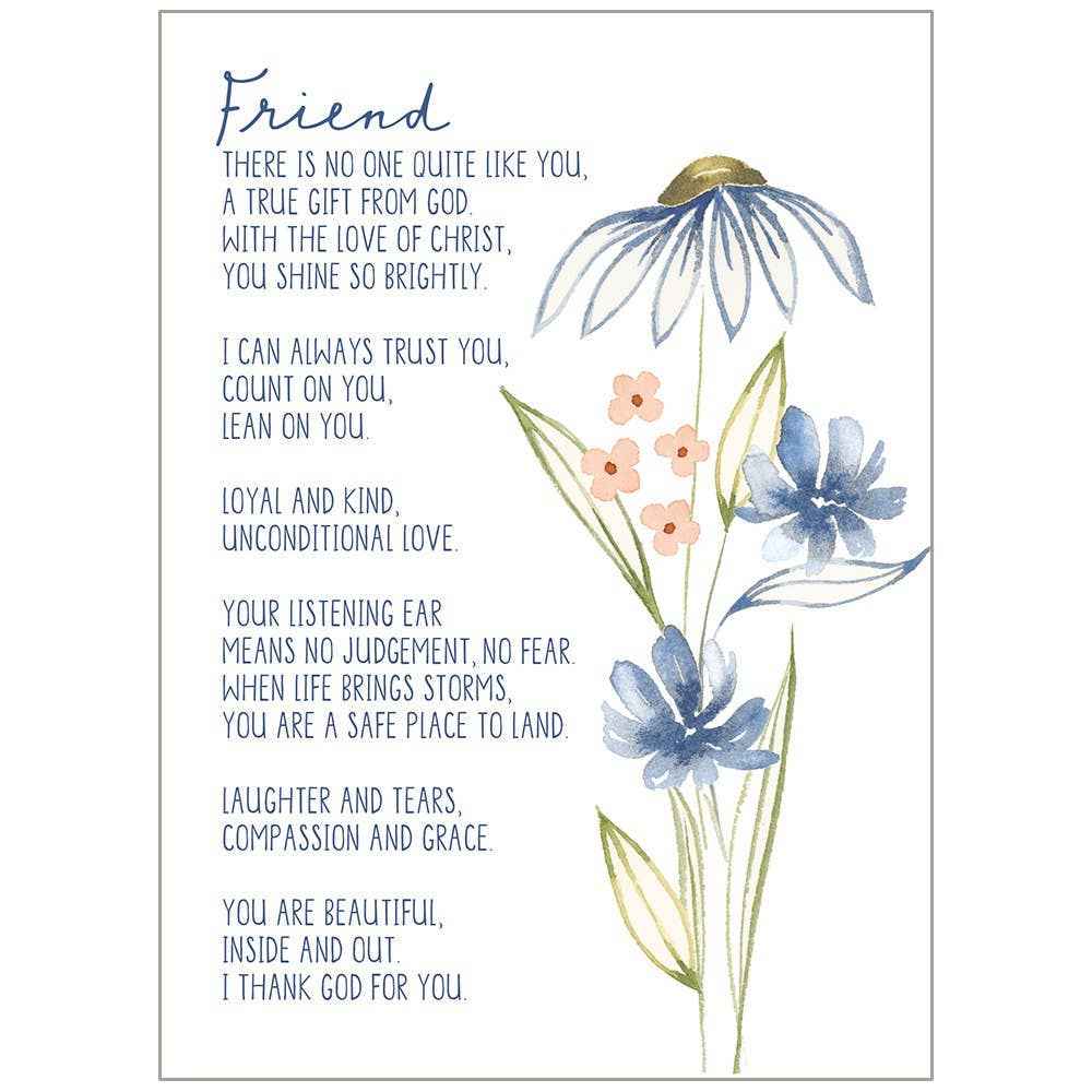 Legacy - A Friend Like You - Faith Friendship Card