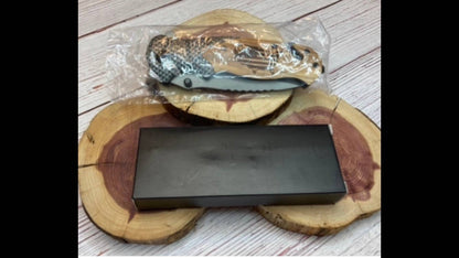 Just Golf Knife - Quail Tail Laser Art