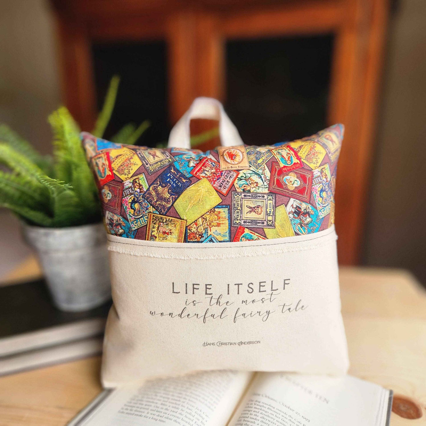 Life Itself..., Reading Pillow, book covers