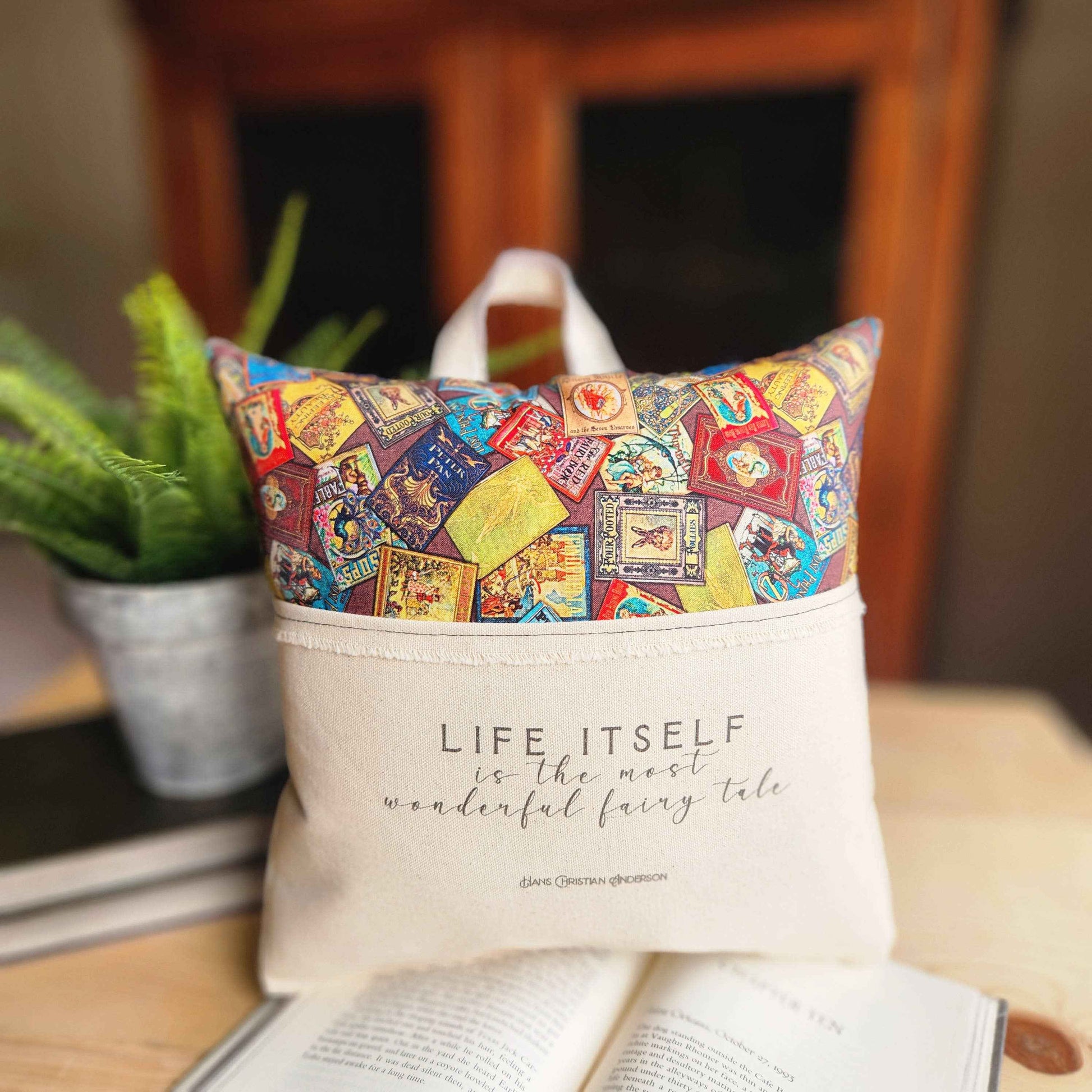 Life Itself..., Reading Pillow, book covers