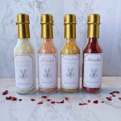Wine Scented Bath Salts: Champagne