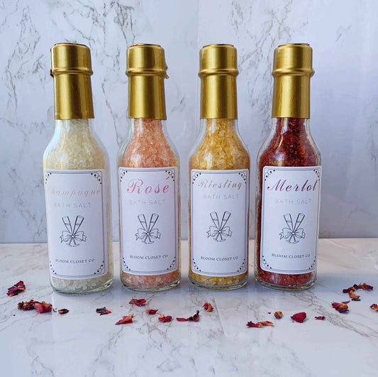 Wine Scented Bath Salts: Champagne
