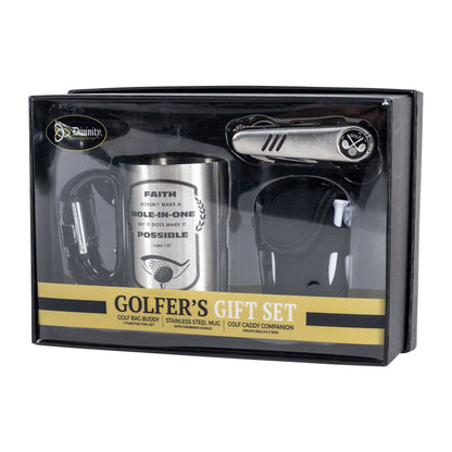 Divinity Boutique - Golfers Gift Set: Faith - Luke 1:37