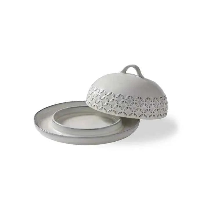 Bistro Brie Baker White Stoneware Everyday