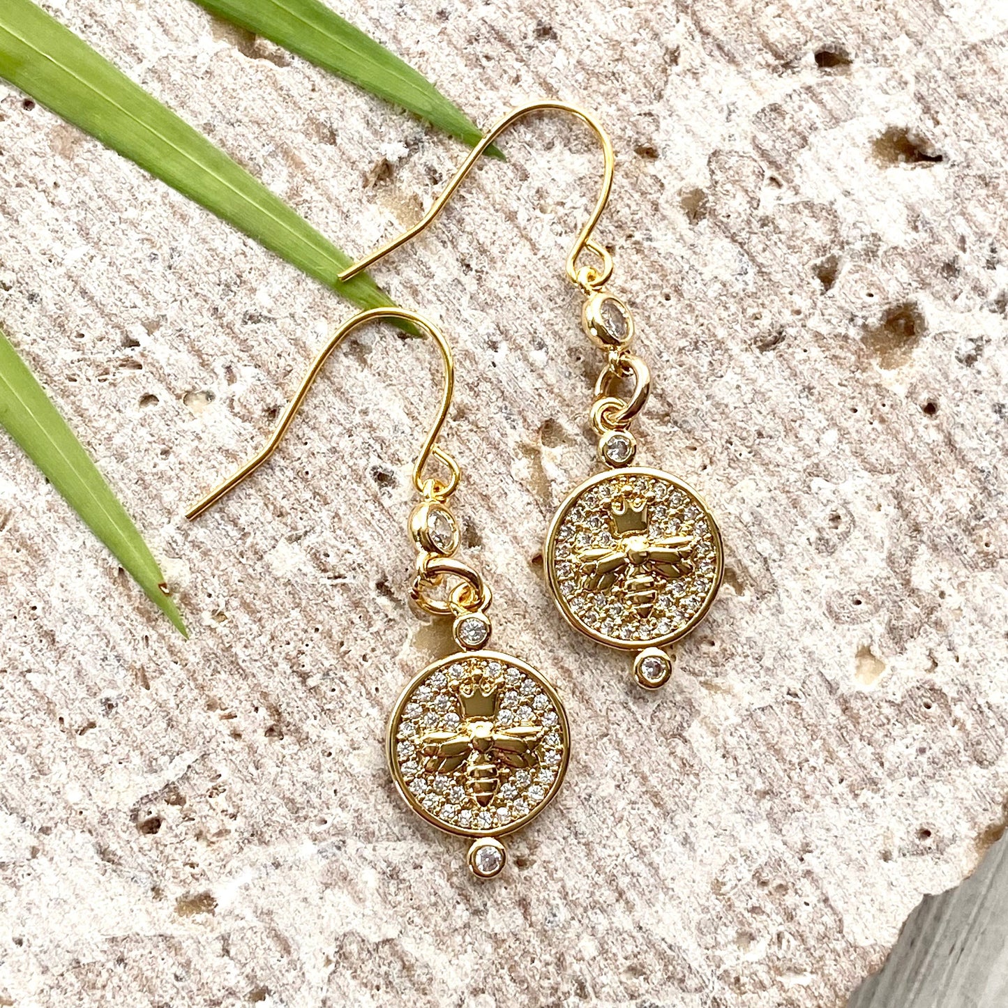 Queen bee earrings