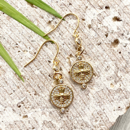 Queen bee earrings