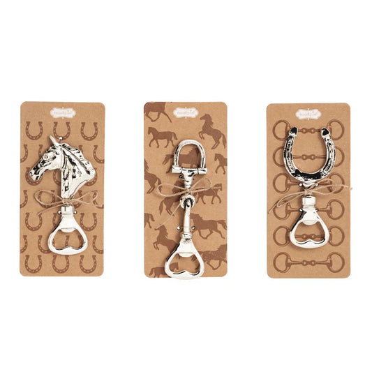 Horse Metal Bottle Opener Assorted - Sold Separately