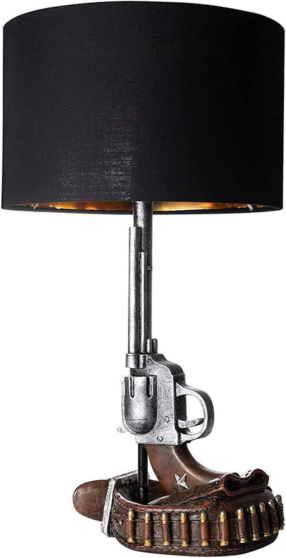 Revolver Six Shooter gun lamp