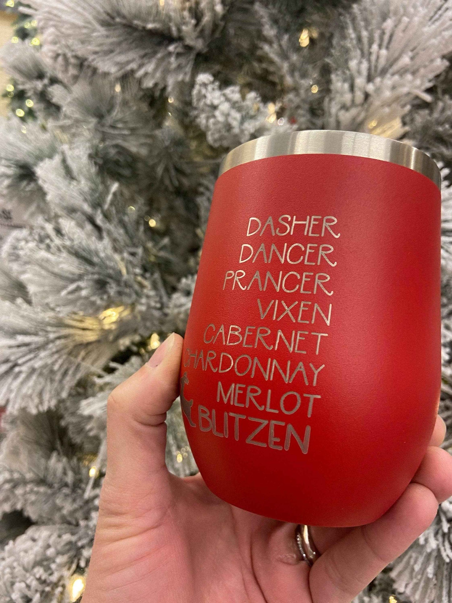 This Phrase of Life - Reindeer Tumbler