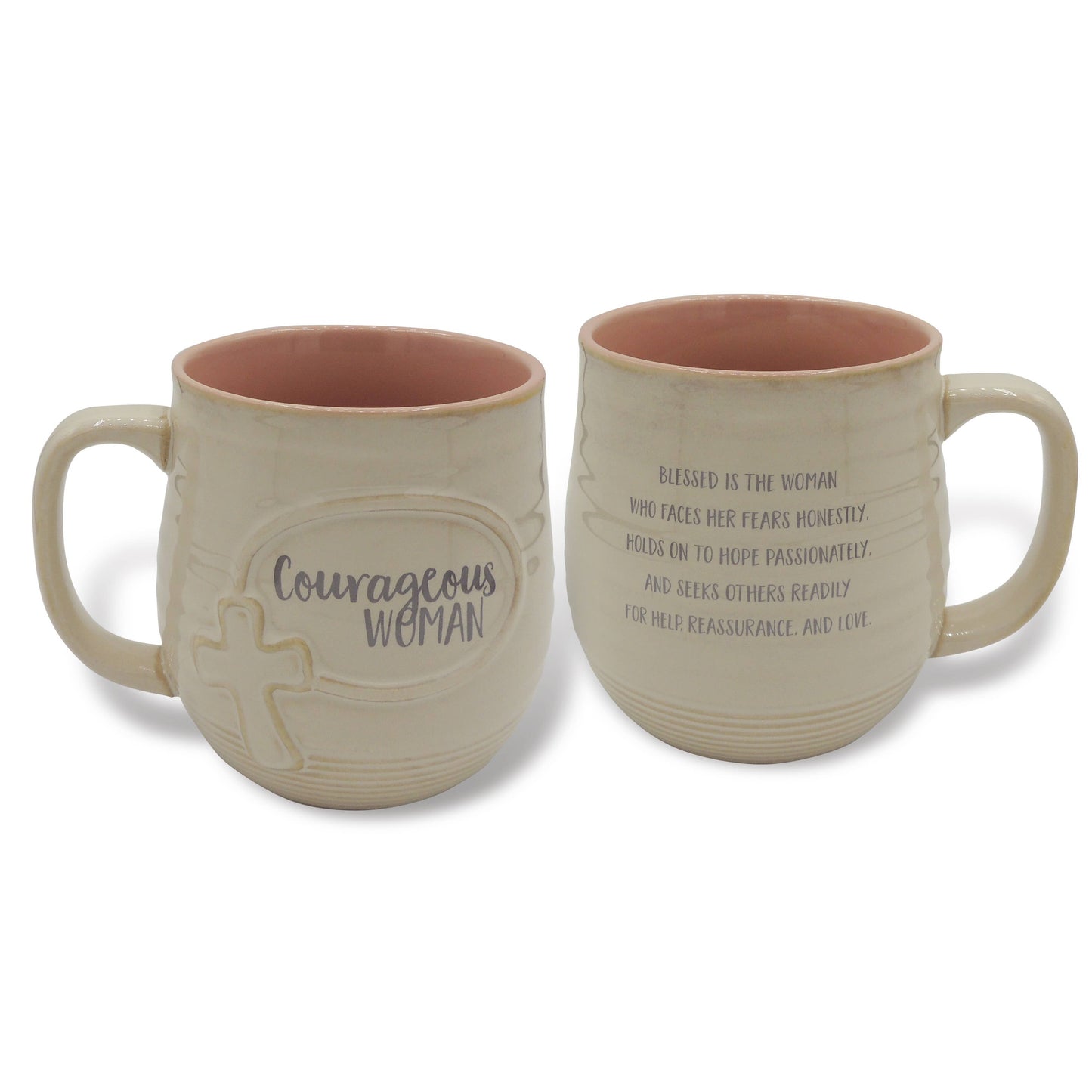 Courageous Woman Pottery Mug
