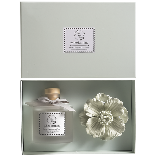 Diffuser Sets Marigold Ceramic Flower - Jasmine