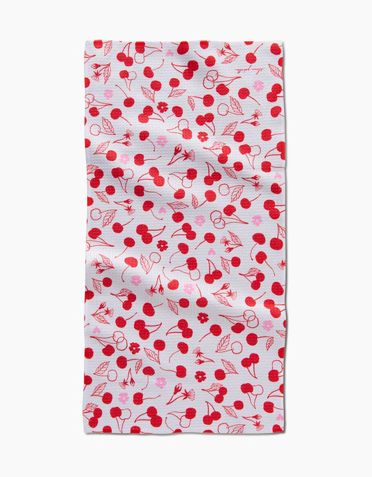 Geometry - Cute Cherry Bar Towel
