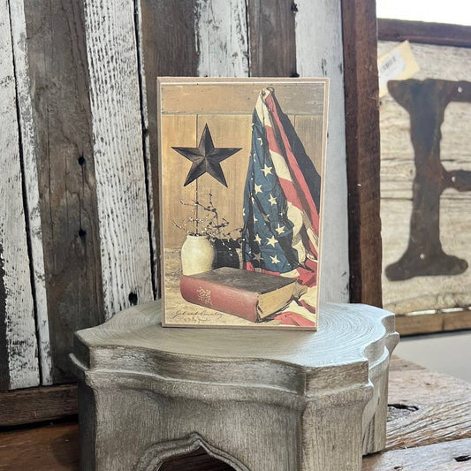 God and Country Block