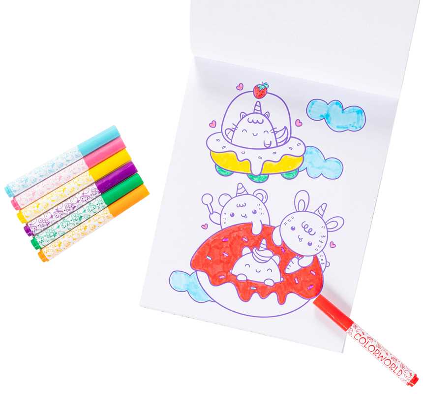 ColorWorld: Sweet Scents by Editors of Silver Dolphin Books