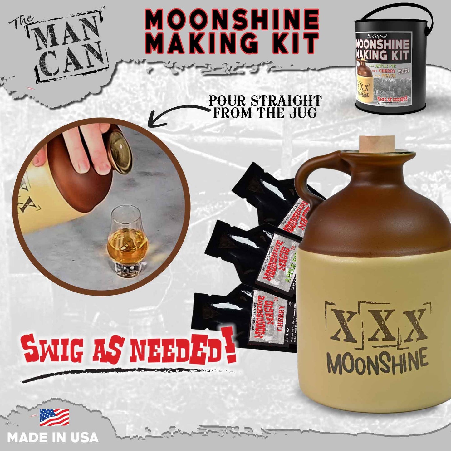 ThousandOaksBarrelCo. - Moonshine Making Kit | Gift for Guys | Father's Day Gift