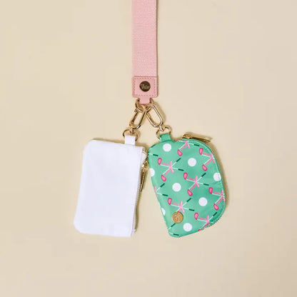Dynamic Duo Pouch Luxe Wristlet