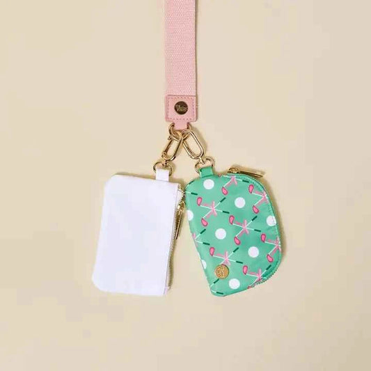 Dynamic Duo Pouch Luxe Wristlet