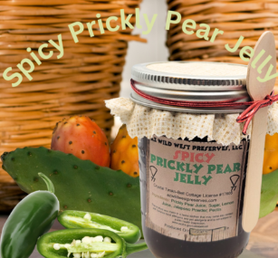 Homemade Spicy Prickly Pear Jelly