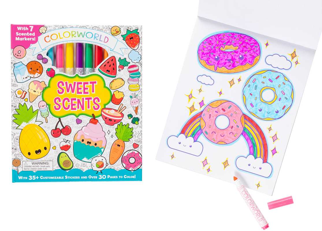 ColorWorld: Sweet Scents by Editors of Silver Dolphin Books