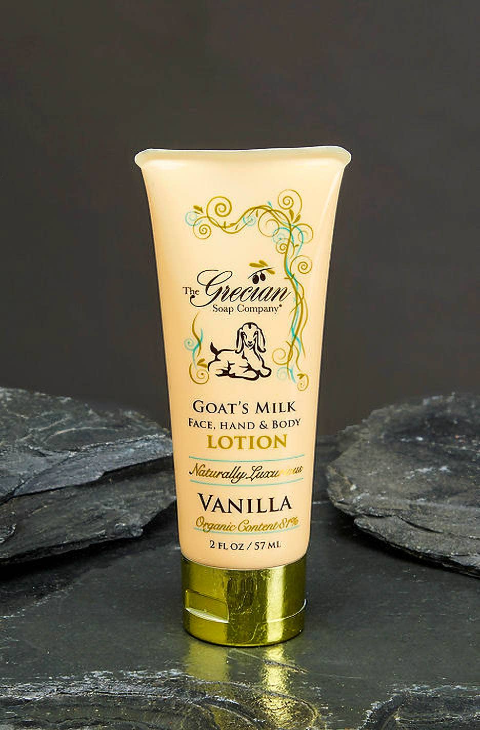 The Grecian Soap Company - Organic Beauty Hydrating Goat Milk Lotion Tubes 2oz.
