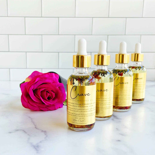 Crave Aphrodisiac Sensual Massage Oil: 1.5oz