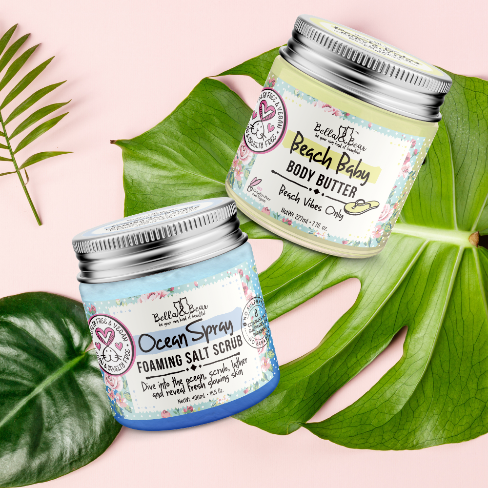 Ocean Spray Salt Body Scrub | Exfoliator | 6.7oz