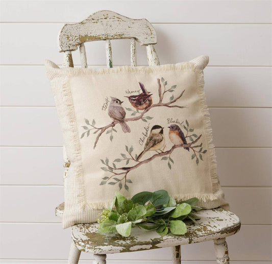 Pillow Birds On Branch Patch sold separately