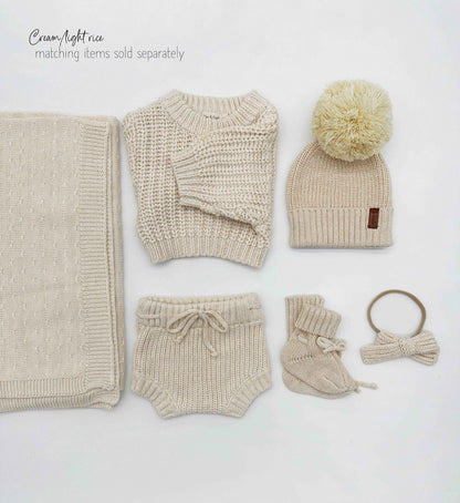 Chunky Knit Sweater Pastels