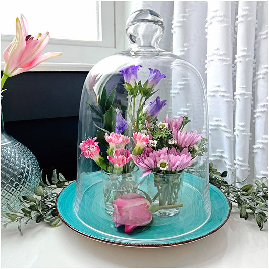 Bell Jar Glass Display Dome Cloche 8.5" x 11"